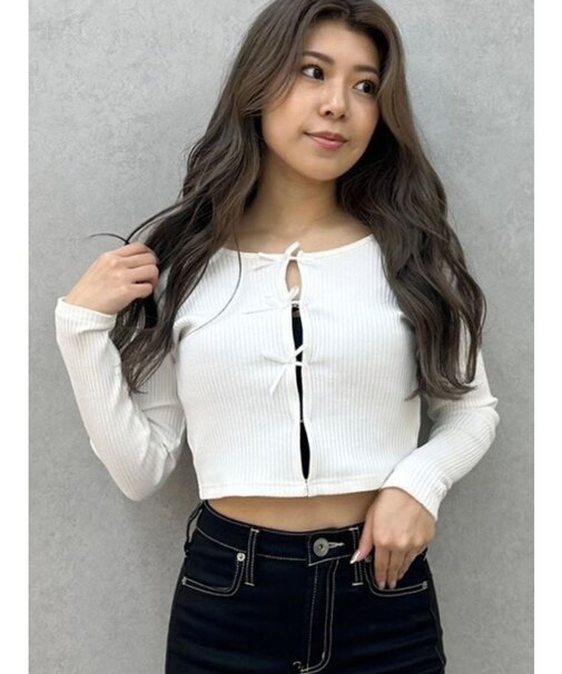 2WAYリボンテレコトップス