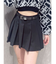 NEWベルトSETプリーツスカートライクショートパンツ