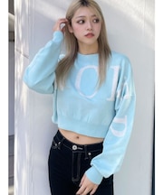 FANCIERラメニットトップス