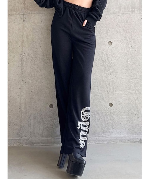 GYDAラメフレアパンツ