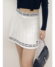 GDニットLINEスカートライクショートパンツ