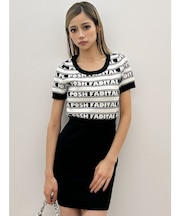 POSH FADITAL borderニットワンピース
