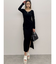 GD BACKクロスバインダーテレコロングワンピース