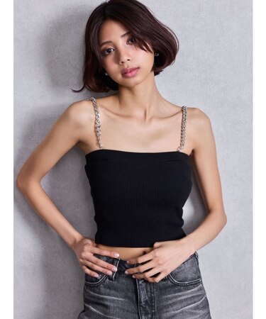 chainストラップテレコビスチェ