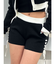 サイドレースアップニットショートパンツ【SETUP着用可】