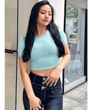 Gydaパフスリーブニットトップス