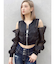 SymmetryGYDA ZIP デザインシアーブルゾン