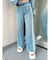 GD SIDE 2ラインカットデニムワイドパンツ【SETUP着用可】