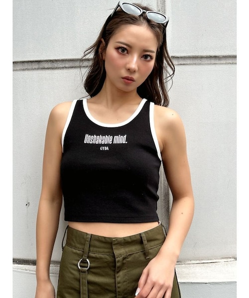 GYDA×GALFY original cross long Tシャツ｜ジェイダの通販｜&mall