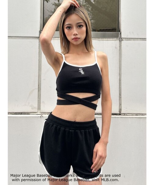 GYDA［MLB］フロントクロスビスチェ