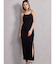 SIDE スリットテレコキャミロングワンピース