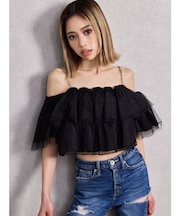 チェーンティアードブラウス