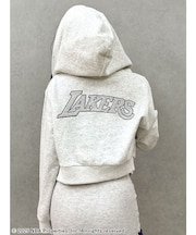 NBA STONEスウェットショートパーカー