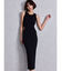 SIDE OPENロングニットワンピース