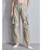 ハイウエスト Urban Utility Wash Cargoデニムパンツ