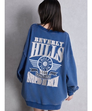 BEVERLY HILLS ドルマンスウェットトップス