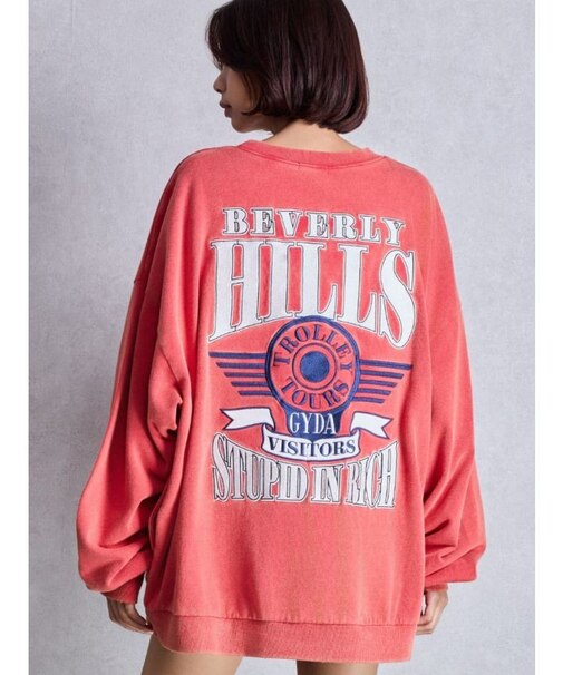 BEVERLY HILLS ドルマンスウェットトップス