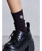 GG WIDE RIB LOOSE SOX