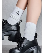 GG WIDE RIB LOOSE SOX