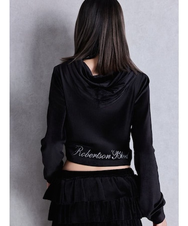 Robertson Blvd Velour ショートパーカー