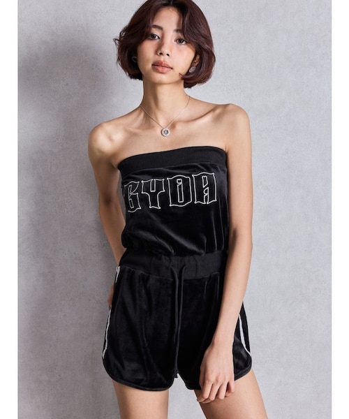 新品 AKTE ベアロンパース セール】GYDAベロアベアロンパース（ワンピース）｜GYDA