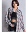 processing checkered print looseシャツ