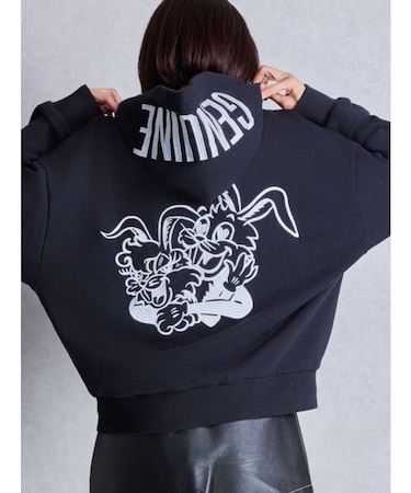 GENUINE BUNNYスウェットパーカー