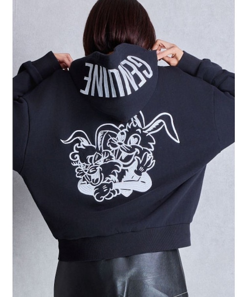 GENUINE BUNNYスウェットパーカー