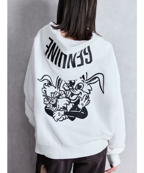 GENUINE BUNNYスウェットパーカー