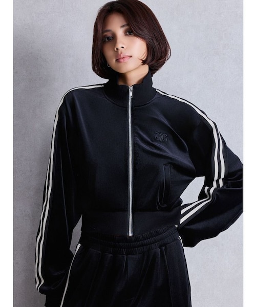 ゆうちゃみコラボ】フェイクレザー SUPER BIG MA-1ブルゾン｜ジェイダ