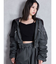 pigment processed hoodieブルゾン