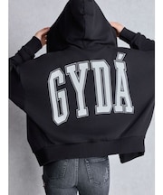 GYDA LOOSEスウェットZIP UPパーカー