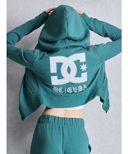 GYDA×DC OE LOGOショートスウェットZIP UPパーカー