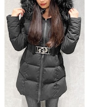 【TINY】GDベルト付きロングダウンコート