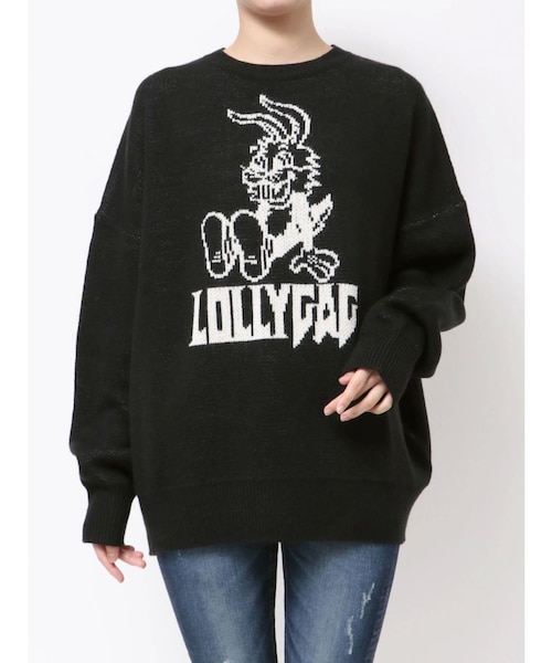 LOLLYGAG BUNNYニットトップス｜ジェイダの通販｜&mall（アンド