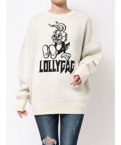 【早い者勝ち】COOGI3Dニット LOLLYGAG BUNNYニットトップス｜ジェイダの通販｜&mall（アンド