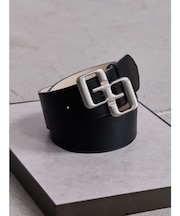 GG WIDE FAKE LEATHERベルト