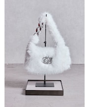 GDラインストーンバックルECO FUR BAG