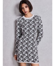 GYDA pattern プチハイニットワンピース