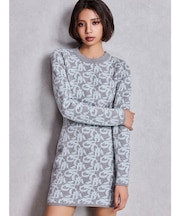 GYDA pattern プチハイニットワンピース