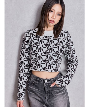 GYDA pattern プチハイニットトップス