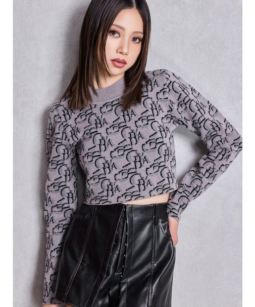 GYDA pattern プチハイニットトップス