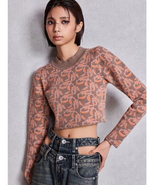 GYDA pattern プチハイニットトップス