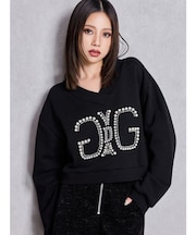 Symmetry GYDA MIX bijouトップス