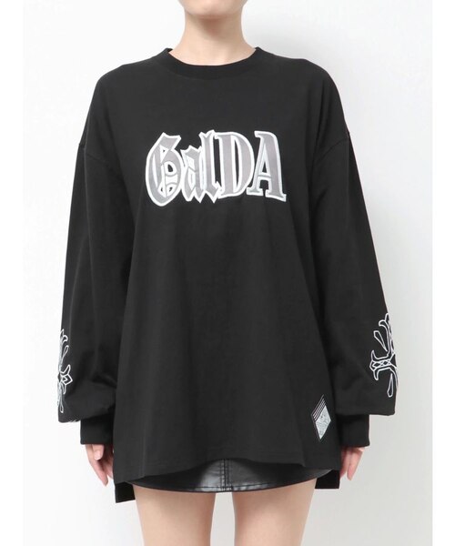 GYDA×GALFY original cross long Tシャツ｜ジェイダの通販｜&mall