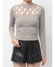 latticeカット bijouトップス