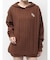 ランダムリブGG HOODIEニットチュニック