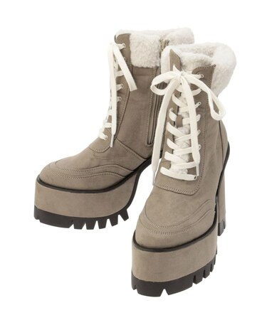 TANK SOLES BOAショートブーツ