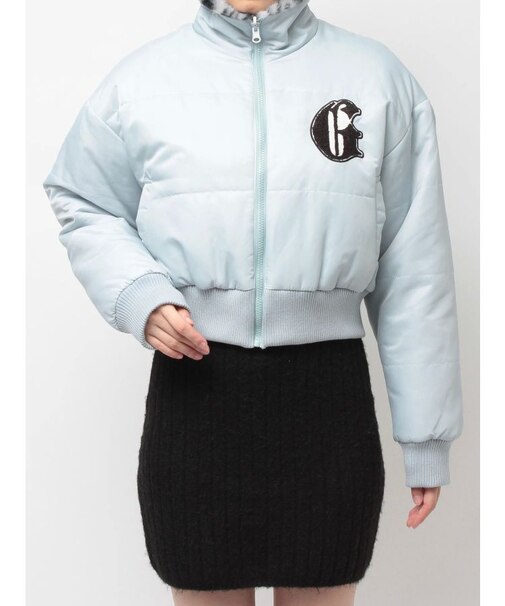 STUPID IN RICH REVERSIBLE ECO FURブルゾン