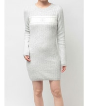 Symmetry GYDAリブニットワンピース